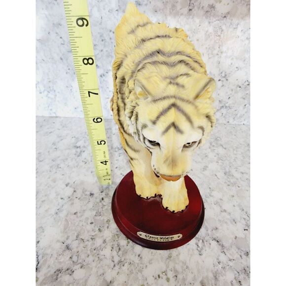 Classic‎ Wildlife Collection Tiger Figurine Quality Vintage Statue 8.5" Tall - Picture 8 of 8